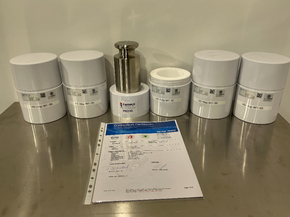 Image of METTLER TOLEDO Nominal value 5Kg - Set of 5 pieces